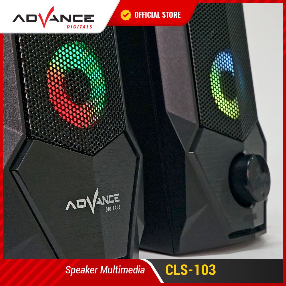 Advance CLS103 Speaker Gaming Komputer PC Laptop Multimedia Bass Aktif