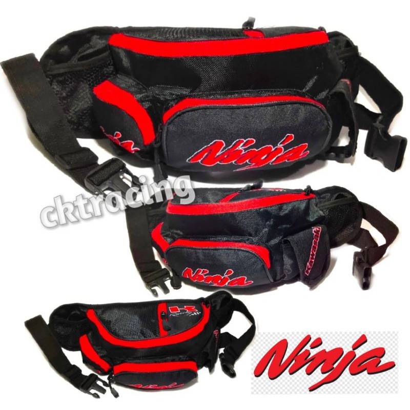 Tas selempang  pinggang waistbag touring cross trail trabas ninja