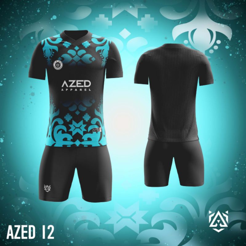 [JERSEY ORI] KAOS SETELAN JERSEY PRINTING ORIGINAL AZED - OLAHRAGA BAJU FUTSAL/ VOLLY