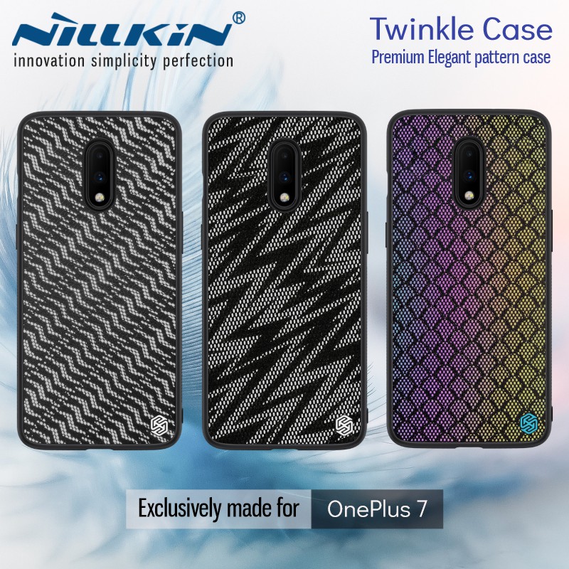 ONEPLUS 7 NILLKIN Gradient Twinkle Cover Case Original
