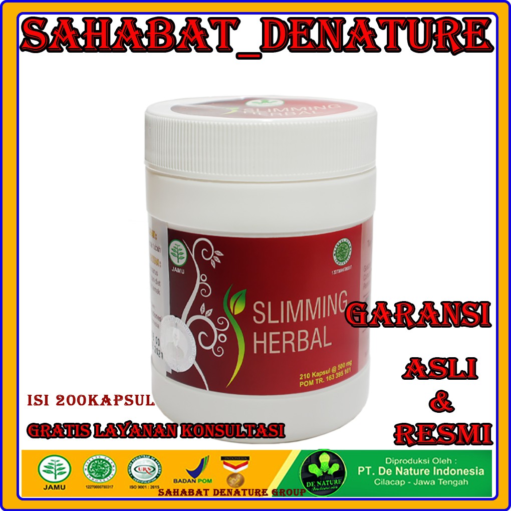 kapsul herbal pelangsing Diet Detox Pelangsing kurus herbal alami