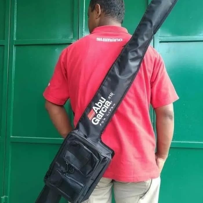 Murah Tas pancing ABU GARCIA MULTIFUNGSI - Hitam Elegan