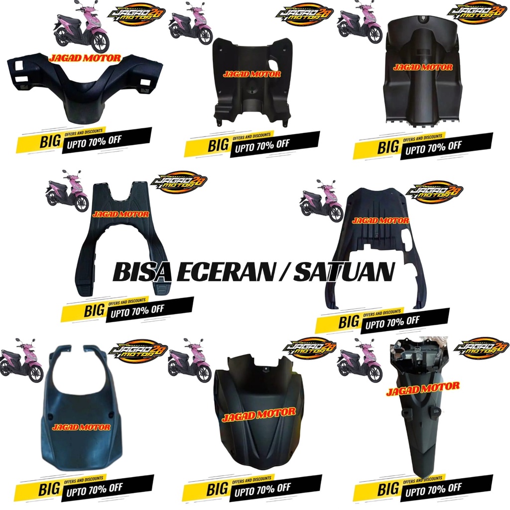 BISA COD !! Full Body Kasar / Cover Body kasar Motor Beat Karbu Fullset Beat Lama 2008 -2013 MURAH