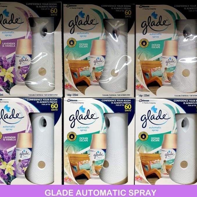 GLADE AUTMATIC SPRAY penyemprot otomatis pengharum ruangan glade