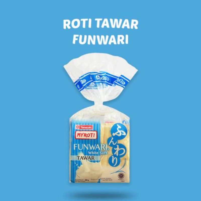 Jual Roti Tawar Myroti Funwari White Soft 380gr Indonesiashopee Indonesia