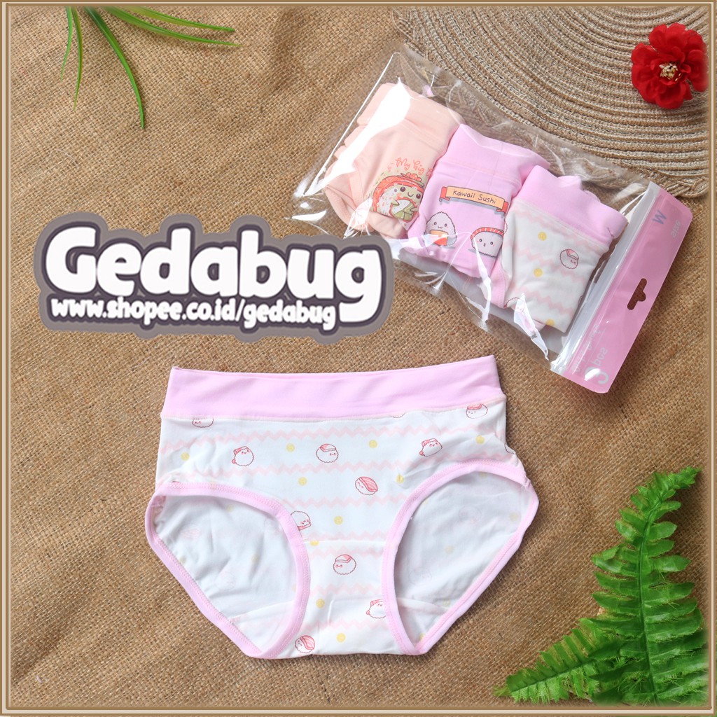 SOREX KIDS GIRL SK NA 452 - CD CELANA DALAM SEGITIGA ANAK CEWEK PEREMPUAN