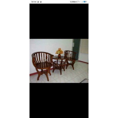 kursi teras jati, kursi teras cantik