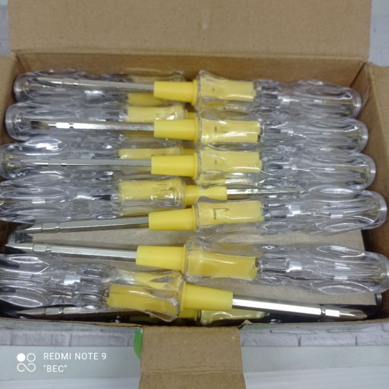 OBENG TESTPEN BOLAK BALIK BESAR TOFUDA