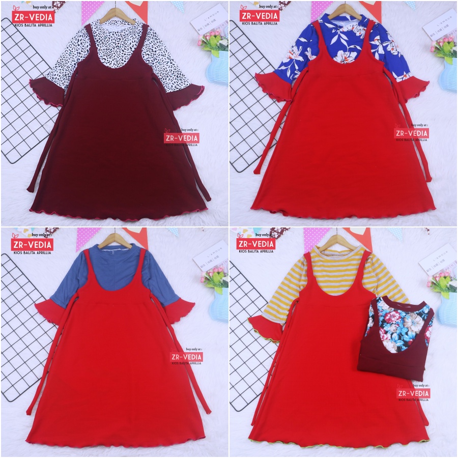 Gamis Aisyah uk 8-9 Tahun [EXPORT] Dres Ngaji Baju Anak Perempuan Murah Gamis Lebaran Panjang Adem