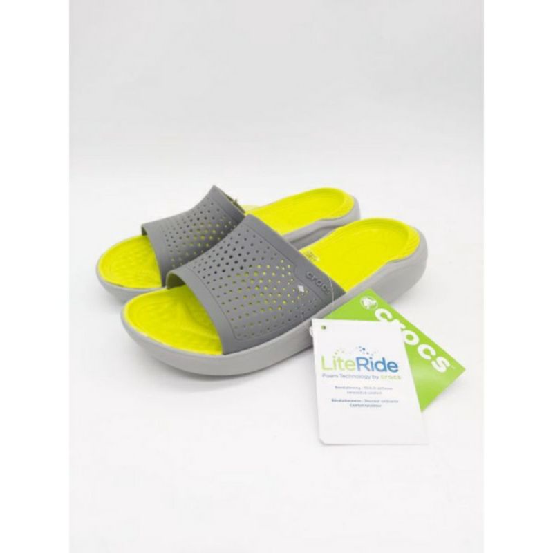 CROCS LITERIDE SLIDE MAN SANDAL SELOP PRIA LITERIDE CROCS MAN