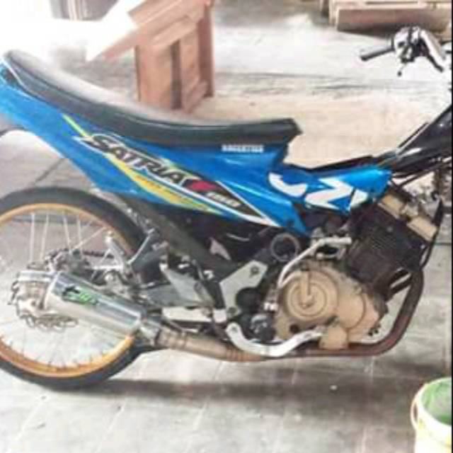 knalpot racing JRM satria Fu,knalpot satria fu jrm