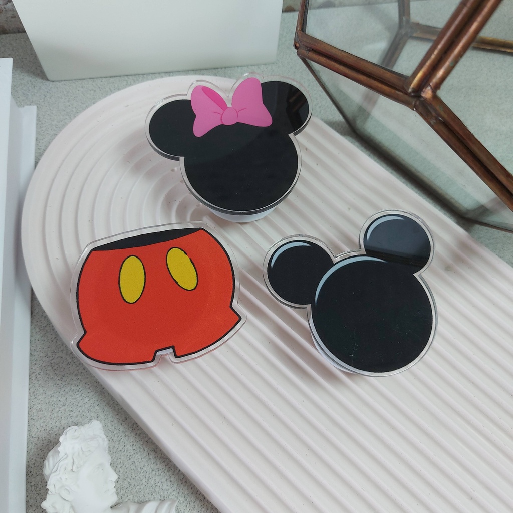 Pop Socket Mickey Mouse / Stand Holder HP Mickey Mouse / Mobile Phone Grip Mickey Mouse / pop socket