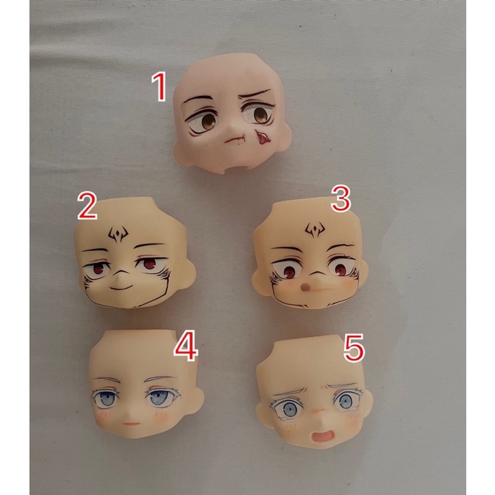 Face Plate Nendoroid Jujutsu Kaisen (Gojo & Sukuna)