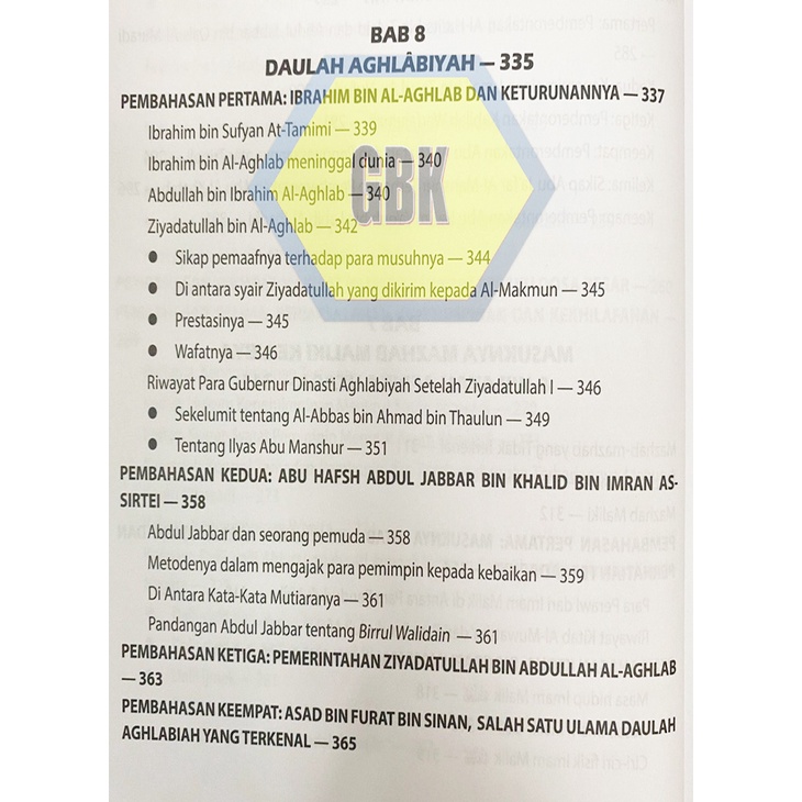 Buku Sejarah Daulah Umawiyah &amp; Abbasiyah - Ummul Qura