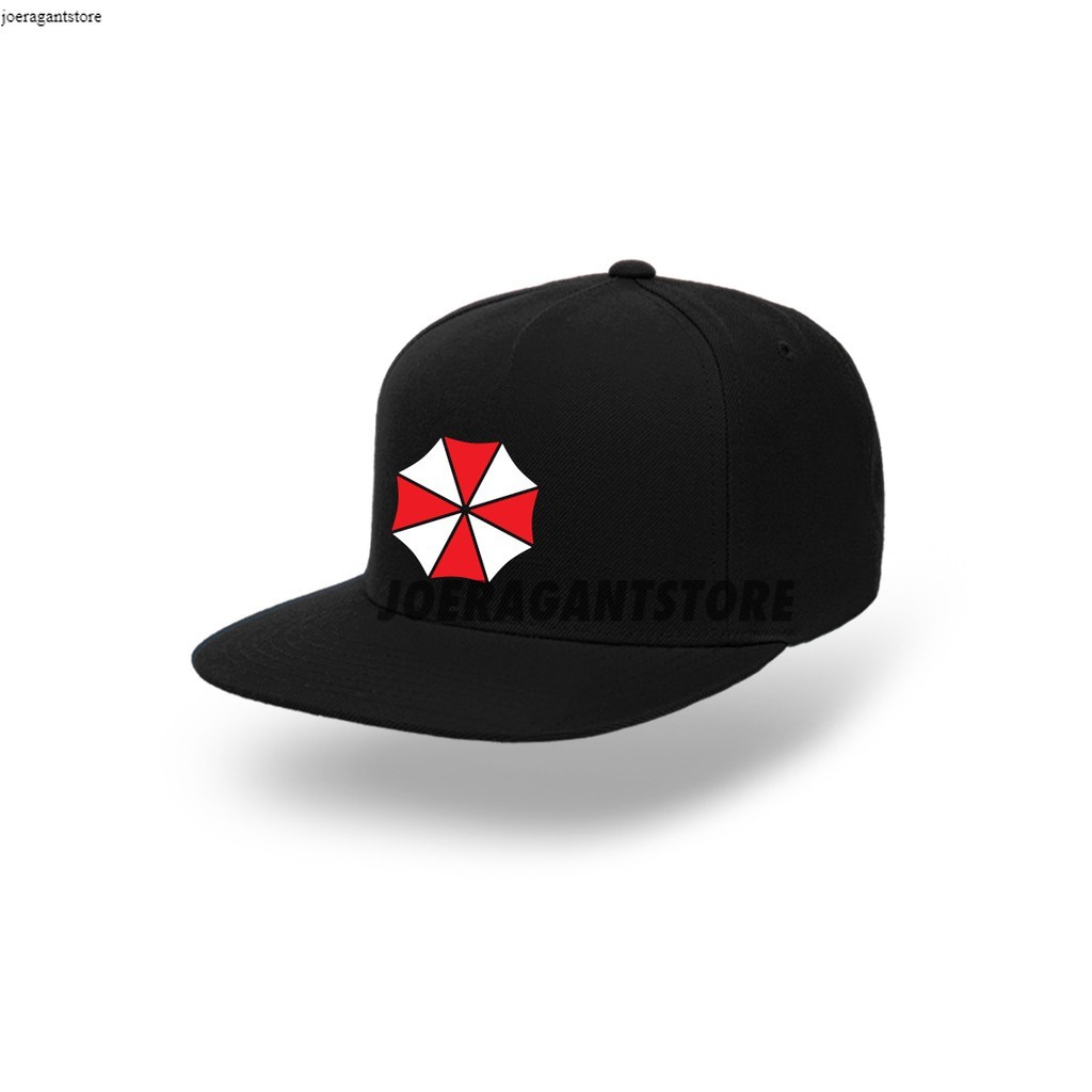 Topi Snapback Game Pria Umbrella Corporation Logo JS