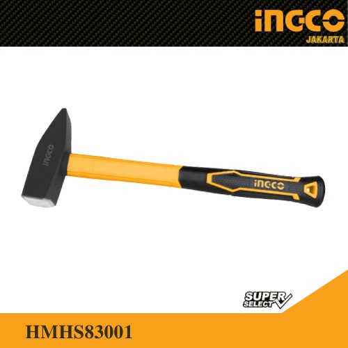 Palu Tukang Martil Kaca Lancip (300g) Machinist Hammer INGCO HMHS83001