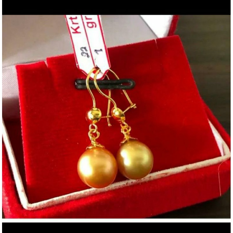 Anting Gold Mutiara air laut