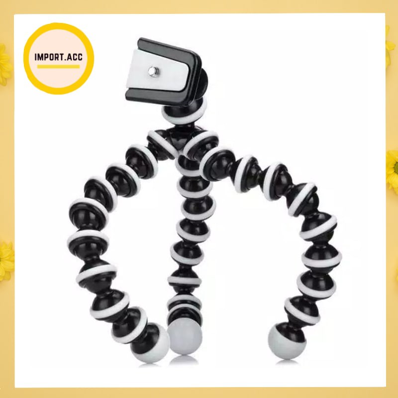 Tripod Gorilla Mini + Holder U | Universal Flexibel Tripod Octopus | Ukuran S M L