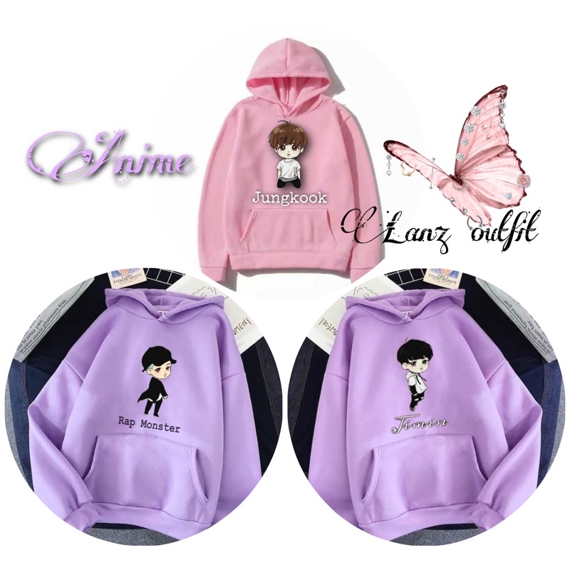 Sweater anak ANIME baju anak distro Jaket anak perempuan bts hodie anak