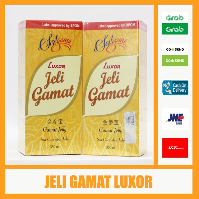 LUXOR JELLY GAMAT - JELI Gamat LUXOR ( Sea Cucumber ) ORIGINAL