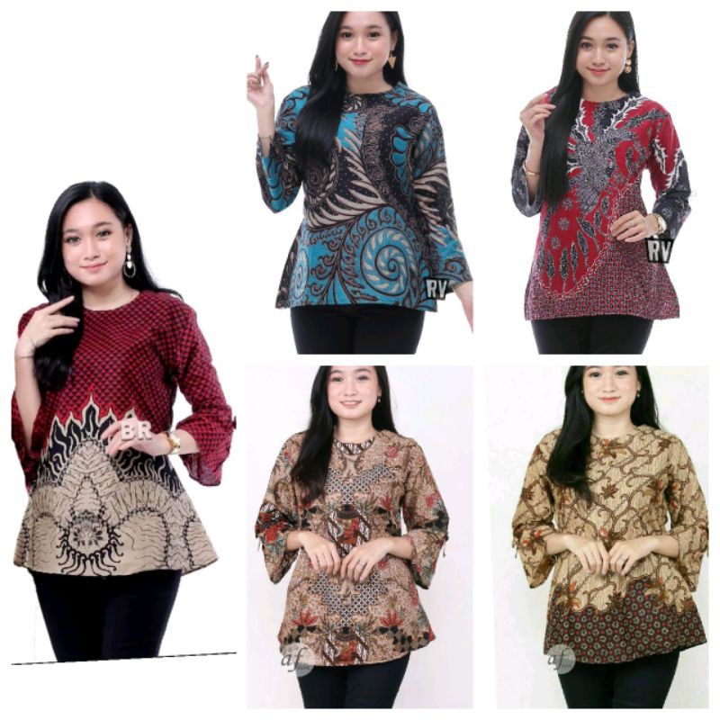 DISTRO BLOUSE BATIK NEW ARRIVAL