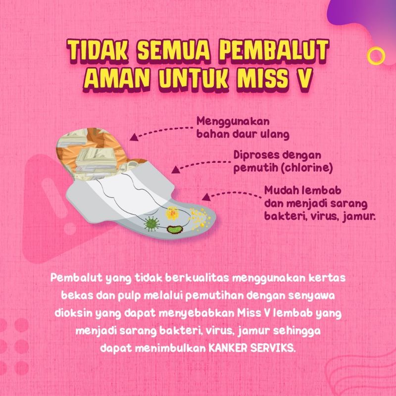 Missy Pembalut Wanita/Pembalut Missy Pantyliner