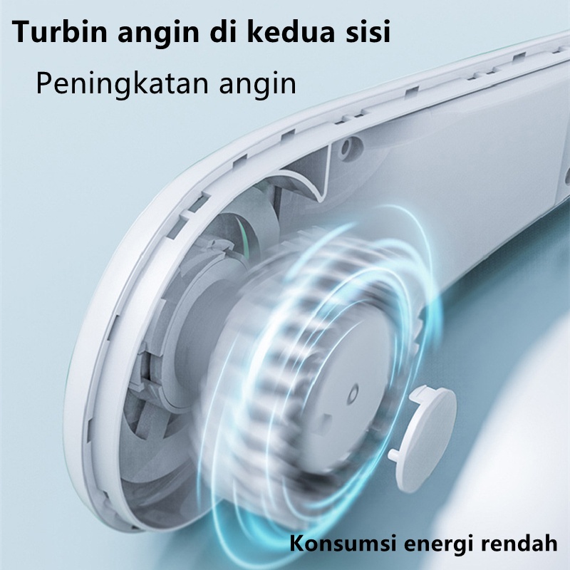 COD Kipas angin mini isi ulang yang dipasang di leher usb/portabel/Pendingin