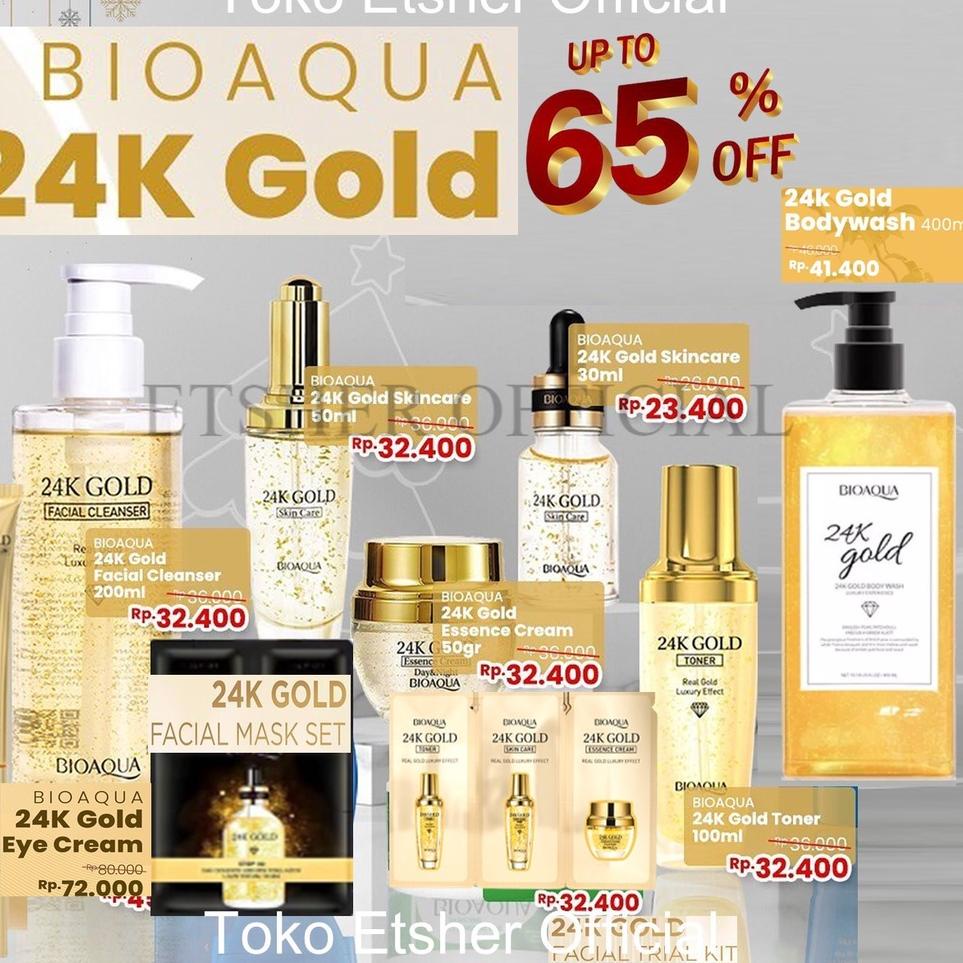 ❪LoQé❫ Bioaqua Skin Care Paket 24K Gold //Shoping now