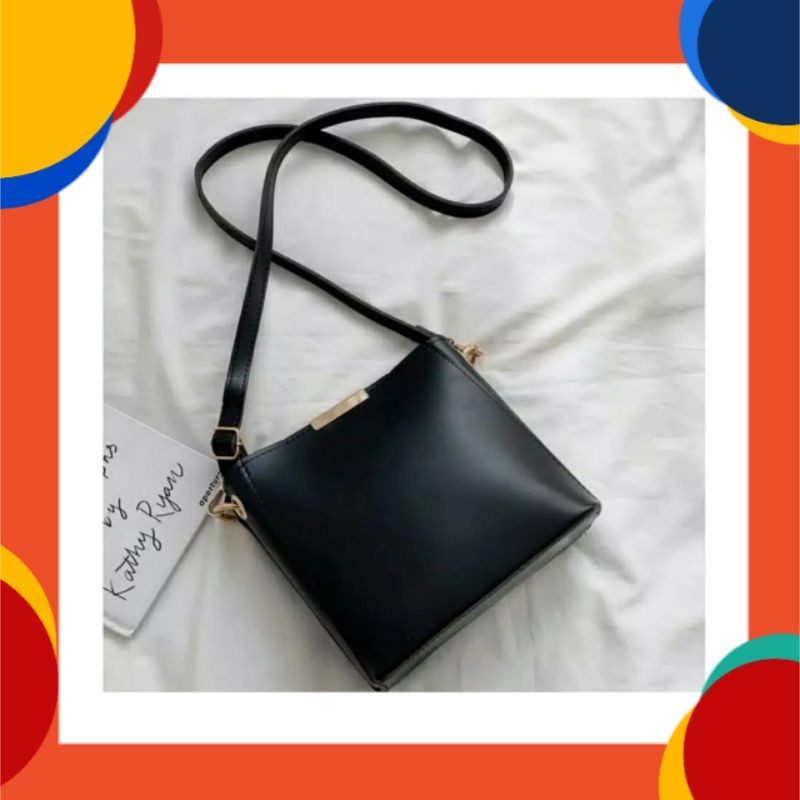 [COD] DELVA - Tas selempang slingbag mini fashion wanita cewek remaja korea kekinian terbaru murah