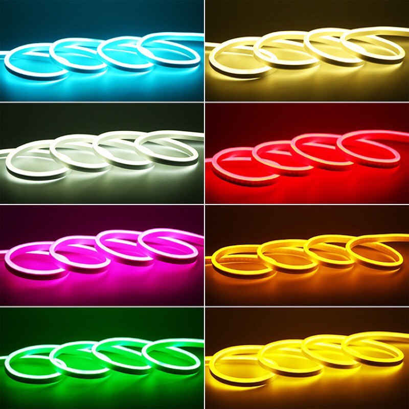 Lampu Led Neon Flexible Selang 220V Meteran Sign Strip outdoor / Neon Flexible 220v Per Meter / Lampu LED Neon Sign