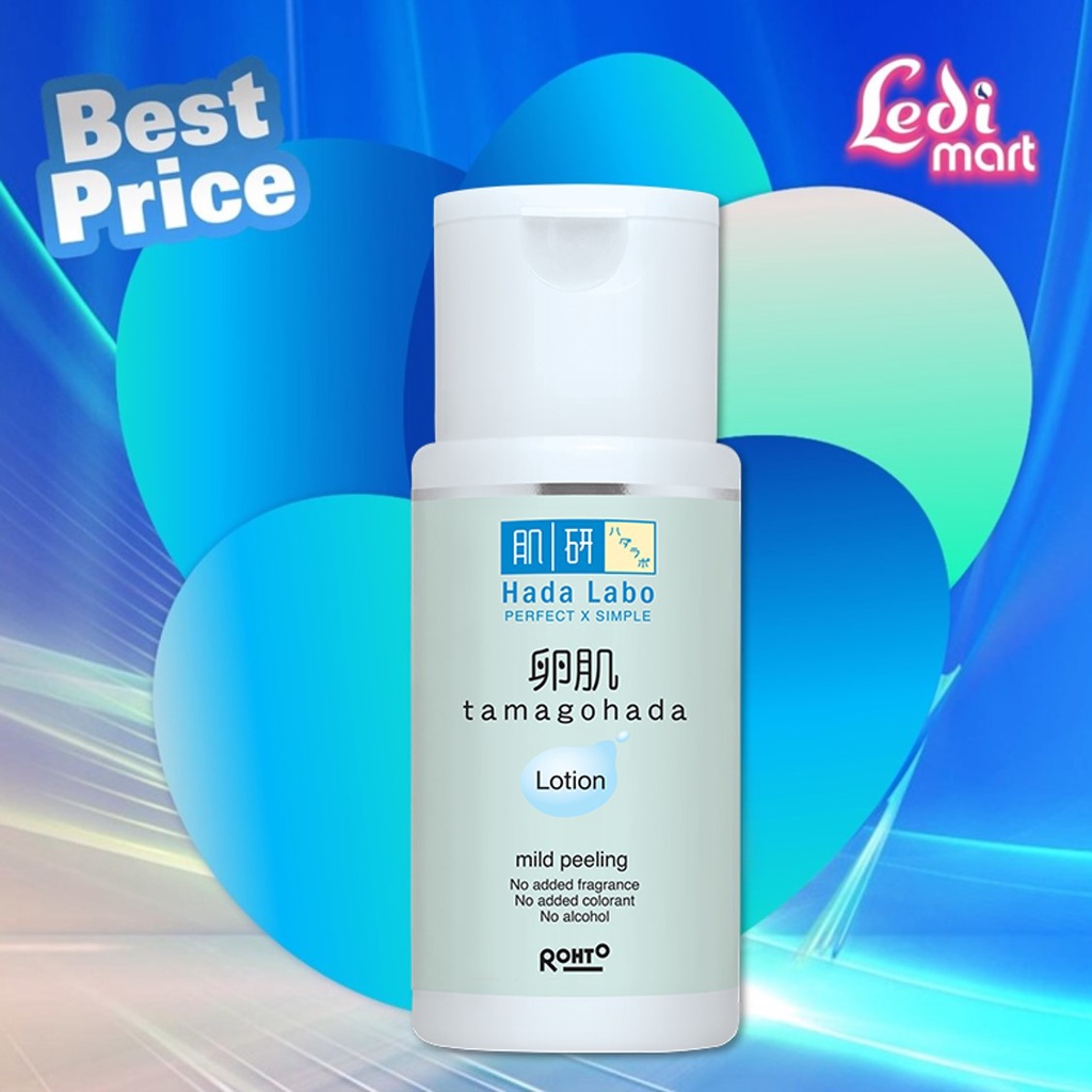 ORIGINAL Hada Labo Tamagohada Lotion 100ml / Hadalabo Tamagohada / Toner Wajah / Toner Eksfoliasi / Anti Kusam / LEDI MART