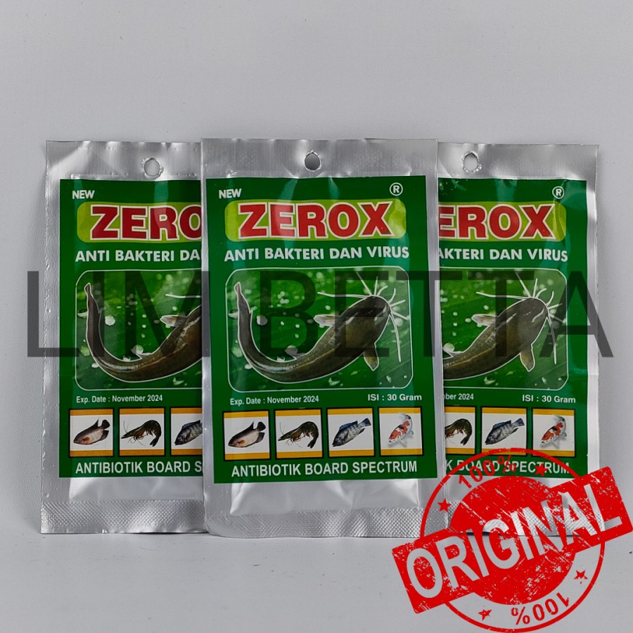 ZEROX 30 GRAM / ANTI BAKTERI DAN VIRUS