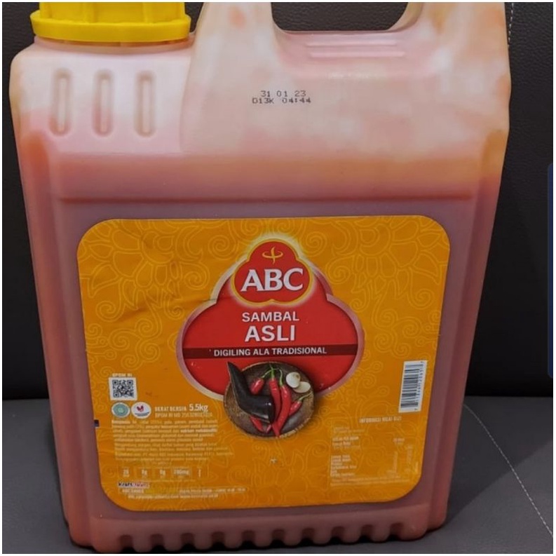 

ABC Saus Sambal Asli Jerigen 5.5 kg