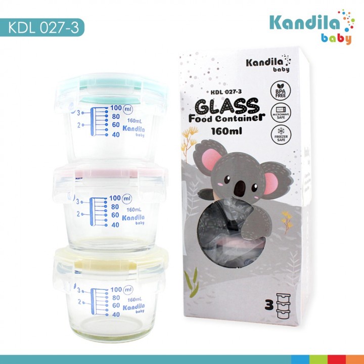 Kandila Baby Food Container KDL027 / KDL027-3 / KDL027-2 / KDL027-5 / KDL027-6 / KDL027-9