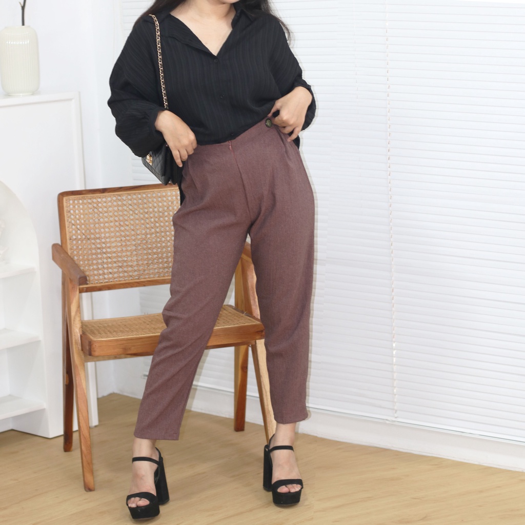 Sera Pants : Celana Kain, Celana Bahan, Celana Kantor, Celana Chino