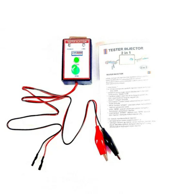 Injektor tester motor dan mobil 2 fungsi - alat service motor injeksi