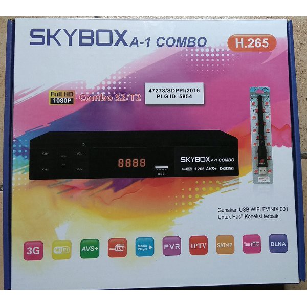 TERLARIS SKYBOX A1 COMBO Termurah
