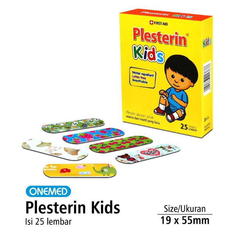 Plesterin Kids OneMed Box Isi 25 Pcs