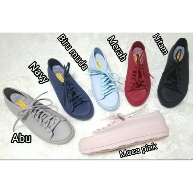 Sepatu wanita jelly shoes barabara