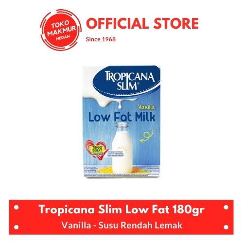 TROPICANA SLIM LOW FAT VANILLA 180GR