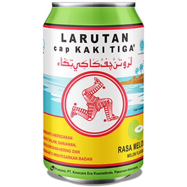 

Larutan Cap Kaki Tiga Melon Can 320 Ml