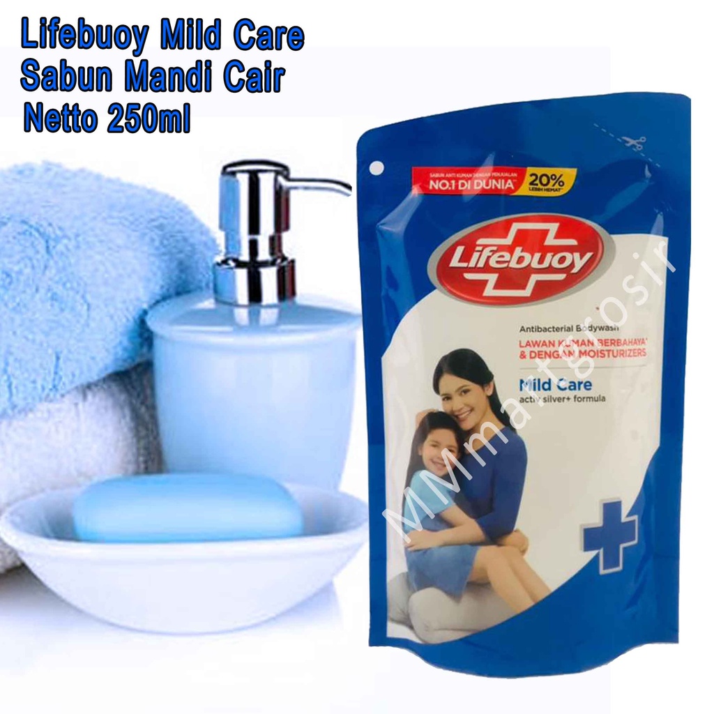 LIFEBUOY ANTI BACTERIAL BODY WASH MILD CARE 250ML