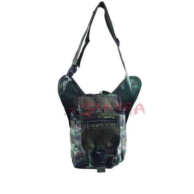 Tas Slempang Pria Motif Loreng Army