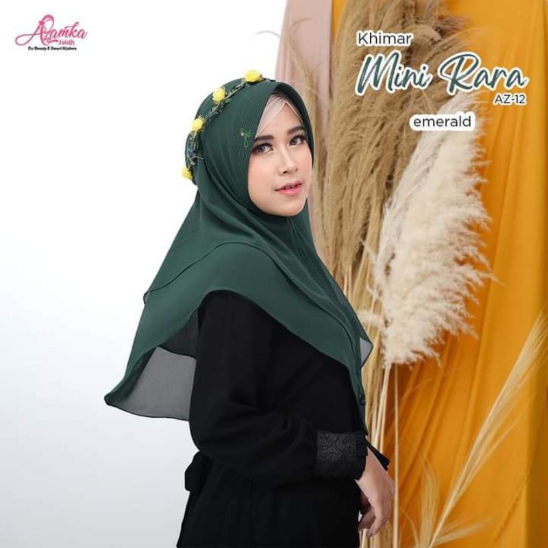 KHIMAR RARA MINI AZAMKA (READY STOK)
