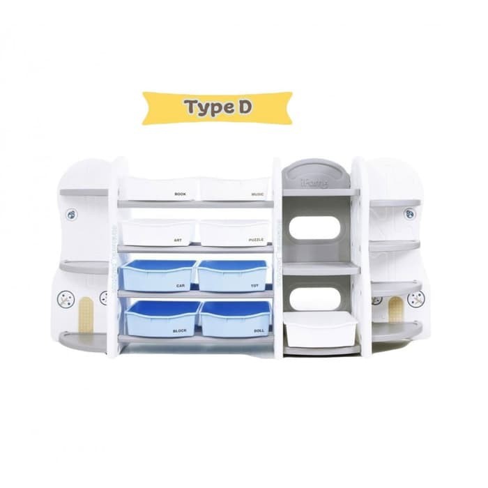 RAK PENYIMPAN MAINAN | STORAGE | IFAM DESIGN TOY ORGANIZER TYPE - D