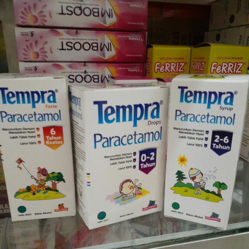 Tempra Syrup Tempra Drops Tempra Forte