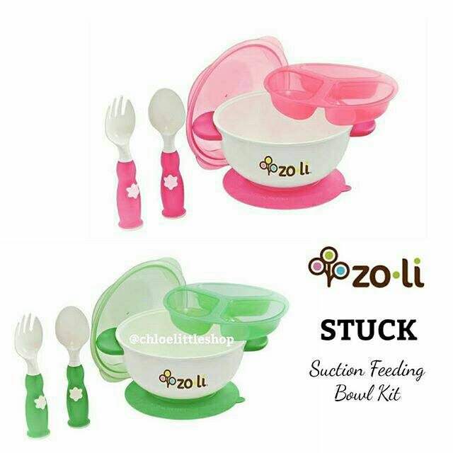 ZoLi STUCK Suction Feeding Bowl Kit