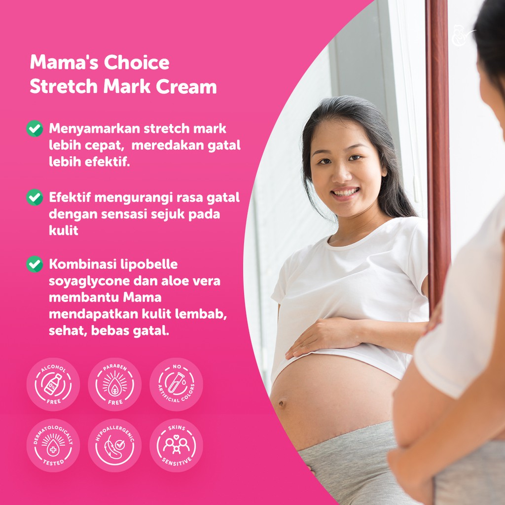 Mama's Choice Stretch Mark Combo ( Cream &amp; Serum )