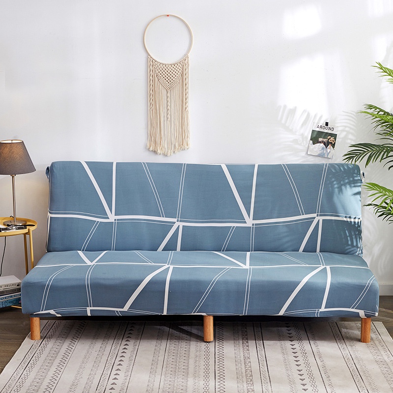 Elastic Cover Sofa Bed M(160—190cm) Penutup Satu Sofa Pattern Modern Menarik Sarung Sofa Bed