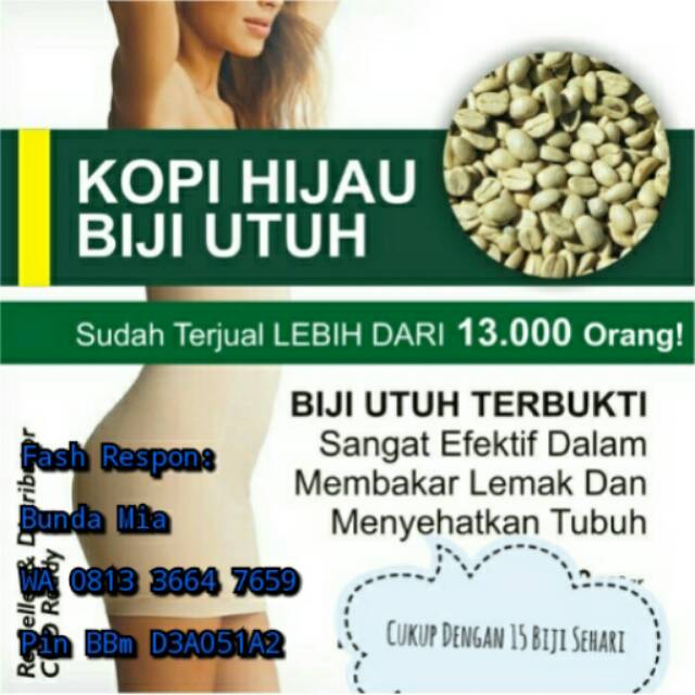 Kopi Hijau Pelangsing